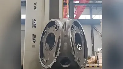 Mandrinadora-fresadora para ejes de aerogeneradores